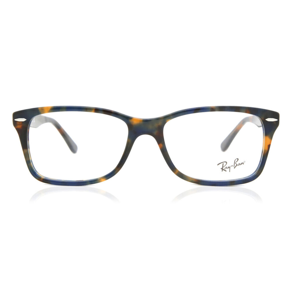 Ray - Ban Unisex Transparent Ray - Ban Rx5428 8174 Optical Frames Acetate Turtle Squared Normal - Image 3