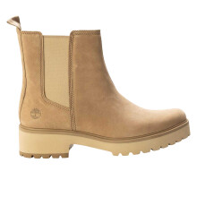 (6 UK, Taupe) Timberland Womens/Ladies Cool Leather Block Heel Chelsea Boots