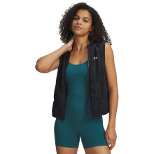 (14 UK, Black/White) Under Armour Womens/Ladies Rival Woven Vest Top