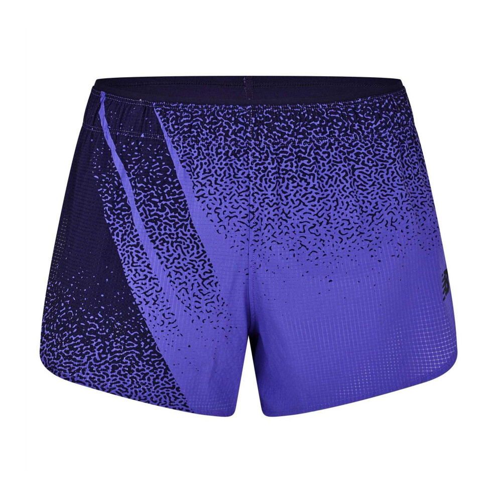 New Balance (10 Uk S, Blue) Womens/Ladies Race Day Running Shorts