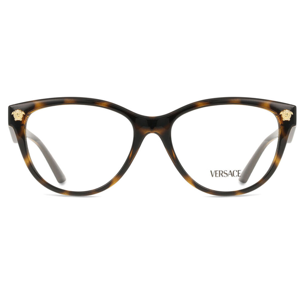 Versace Women's Ve3365u 108 Woman Optical Frames Injected Turtle Cat Eye Normal - Image 3