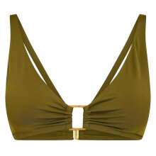 (8 UK, Khaki Green) Ralph Lauren Womens/Ladies Lauren Bikini Top