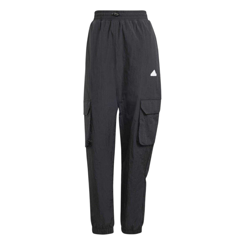 Adidas (12 Uk, Black) Womens/Ladies Essential Trefoil Cargo Trousers