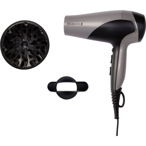 Remington Remington Hair Dryer Black / Silver 1