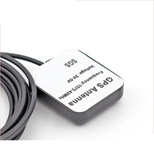 Antena GPS Ativa para Carro com Suporte Magnético e Conector BNC Macho para Unidades de Sistema de Navegação Abarten Furuno NorthStar