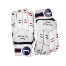 (9-11 Years, White) Slazenger Childrens/Kids Leather Right Hand Batting Glove