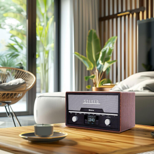 Denver DAB+ Radio CD Player with Bluetooth Clock Alarm & Remote Denver MDA-525 1