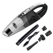 Handheld Vacuum Cleaner, Cordless Rechargeable Portable with Powerful Cyclonic Suction for Wet Dry Car Home Use