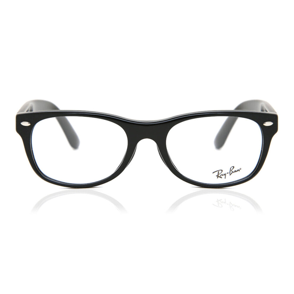 Ray - Ban Unisex Black Ray - Ban Rx5184f New Wayfarer 2000 Optical Frames Plastic Squared - Image 2