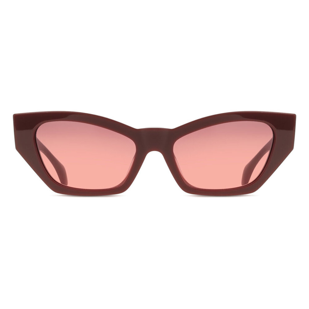 Versace , Solid Red Sunglasses Pink Gradient Violet lenses, VE4488U 551520, Mojo Glasses - Image 3