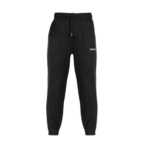 LONSDALE (XL, Black) Lonsdale Mens Essential Polyester Blend Joggers