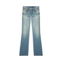 (29R, Blue Denim) Diesel Mens Denim Low Rise Straight Leg Jeans