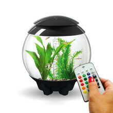 biOrb Halo 15L Aquarium in Grey with MCR LED Lighting and Heater Pack