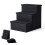 Foldable Dog Steps with Storage, Medium, Black 10