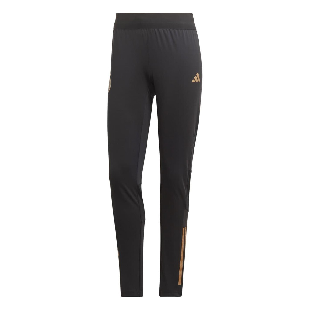 Adidas (12 Uk, Black) Womens/Ladies Pro Germany Dfb Slim Tracksuit Bottoms