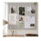 Self-Adhesive Felt Pinboard, Light Gray, 60x40 cm 1