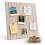 Self-Adhesive Felt Pinboard, Light Brown, 60x40 cm 2