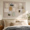 Self-Adhesive Felt Pinboard, Light Brown, 60x40 cm 6