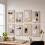 Self-Adhesive Felt Pinboard, Light Brown, 60x40 cm 5