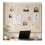 Self-Adhesive Felt Pinboard, Beige, 120 x 90 cm 1