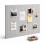 Self-Adhesive Felt Pinboard, Light Brown, 120x90 cm 2