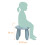 Toddler Stool, Blue Plastic - 26x28 cm 4