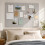 Self-Adhesive Felt Pinboard, Light Gray, 60x40 cm 6