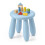 Toddler Stool, Blue Plastic - 26x28 cm 2