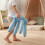 Toddler Stool, Blue Plastic - 26x28 cm 5