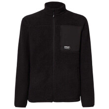 (S, Black) Oakley Mens Sherpa Fleece Jacket