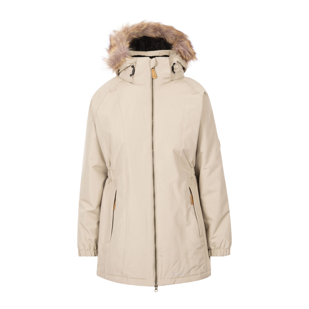 Trespass (Xs, Oatmilk) Womens/Ladies Celebrity Insulated Longer Length Parka Jacket