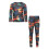 (2-3 Years, Corn Blue) Mountain Warehouse Childrens/Kids Talus Geometric Base Layer Set 1