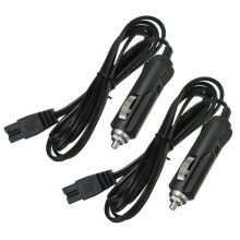 2X 2M Câble De Chargeur De Chargeur De Broche De Briquet De Cigarette De Réfrigérateur De Voiture De Remplacement De 12V
