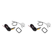 2X pour Hilux AN120 AN130 2010-2018 Caméra de Recul de Voiture Caméra de Recul Caméra de Stationnement Arrière Caméra de Hayon B