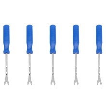 5X Car Door Interior Trim Clip Panel Upholstery Fastener Clip Remover Tool Screwdriver Nail Puller 4 Inch