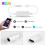 Tuya  WiFi LED Controller Control Single Color & RGB LED Strip Light Controller Music Sync Timer DIY Scenes 2