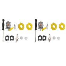 2X C1U-H60 Outil de Réglage Du Carburateur Convient pour Homelite 25Cc 30Cc S430 SS26 SS30 CS26 CS30 Débroussailleuse