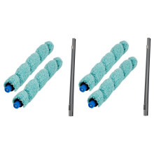 2X Scraper Main Brush Replacement Fit for W400 Vacuum Cleaner Accessories Roller Scraping Cleaning Brush Kit