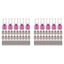 AG60 SG-55 WSD-60 Plasma Cutter Torch Tip Buses Consommables Kit Plasma Cutter Accessoires 100PK