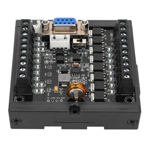 4X ContrôLeur Programmable FX1N-20MT RéGulateur de Module PLC Carte de Commande Industrielle DC24V ContrôLeur Logique Programmable 1