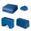 Poltrona modulare per bambini con 8 cuscini - Blu 9
