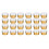 Dessert Cups with Lids, 50 Pack Gold Aluminum Foil Baking Cups Holders, Cupcake Bake Utility Ramekin Clear Pudding Cups 1