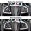 3Pcs Carbon Fiber Steering Wheel Button  Panel Cover for   2016-2019 & 1x Console Gear Box Panel Cover 7