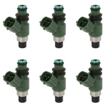 6X Neuer Einspritz Ventil 16450-HN8-A61 16450HN8A61 für CRF450R Einspritz DüSen 12 LöCher GrüNe Farbe