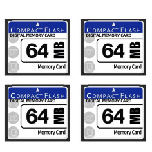 4X 64 MB Compact Flash-Speicherkarte für Kamera, Werbemaschine, Industrielle Computerkarte