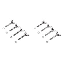 Stilts Wing Bolt Kit Replacement Accessories for Drywall Painting Decor 8 Packs