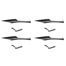 8x Center Panel Modification Interior Decoration Sticker Decorative Panel for New 3 Series 320Li3GT4 Series F30