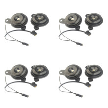 8Pcs Universal Electric Vehicle Horn 12V for RAV4 Crown Camry Levine Reiz 2019
