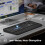 TeckNet TECKNET Wireless Keyboard Ergonomic With Wrist Rest Silent 2.4GHz Full Size 4