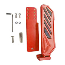 Driver Foot Rest Left Side Kick Panel for Gladiator JT Anti-Slip 2018-2022 for JL JLU 4XE Red